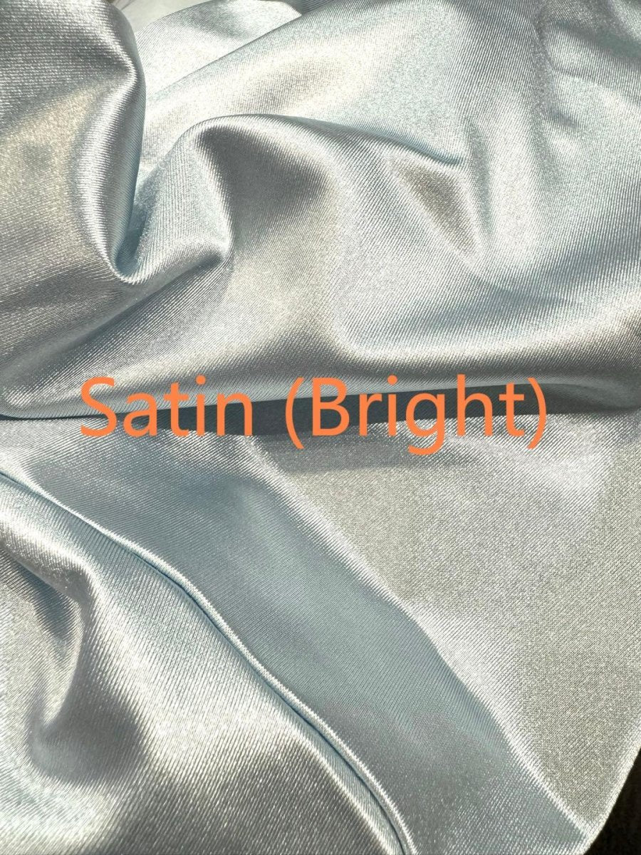Sheath Strapless Colorful Silk Satin Long Bridesmaid Dresses