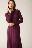 HIGH STANDARDS SWEATER MIDI DRESS FINAL SALE