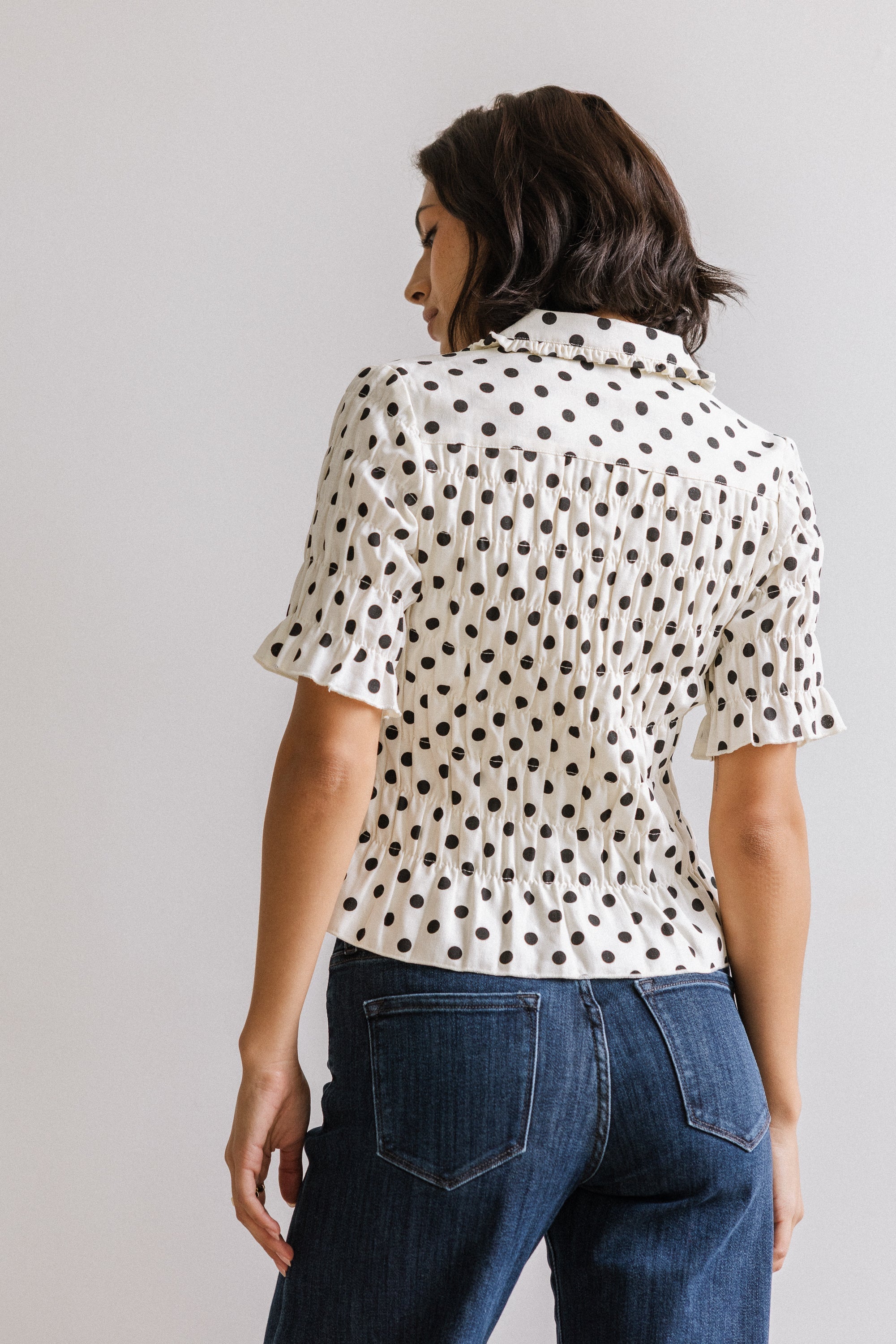 Rony Polka Dot Blouse FINAL SALE