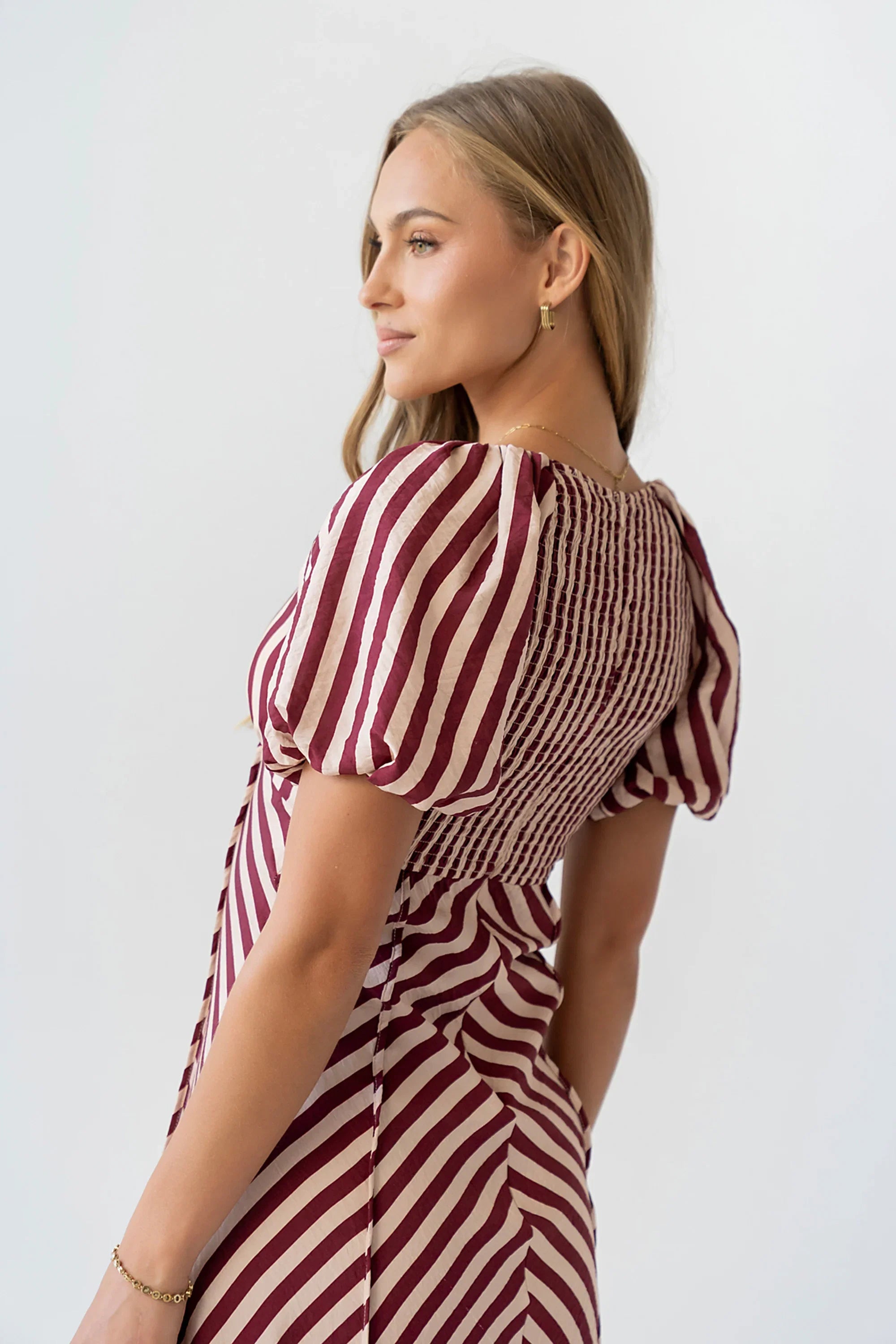 Lindsay Striped Maxi Dress