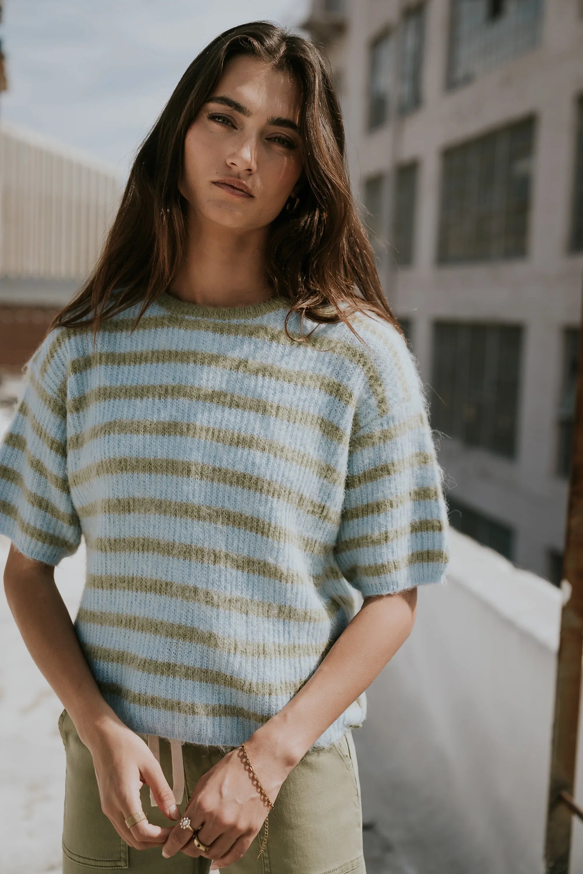 Linny Striped Sweater