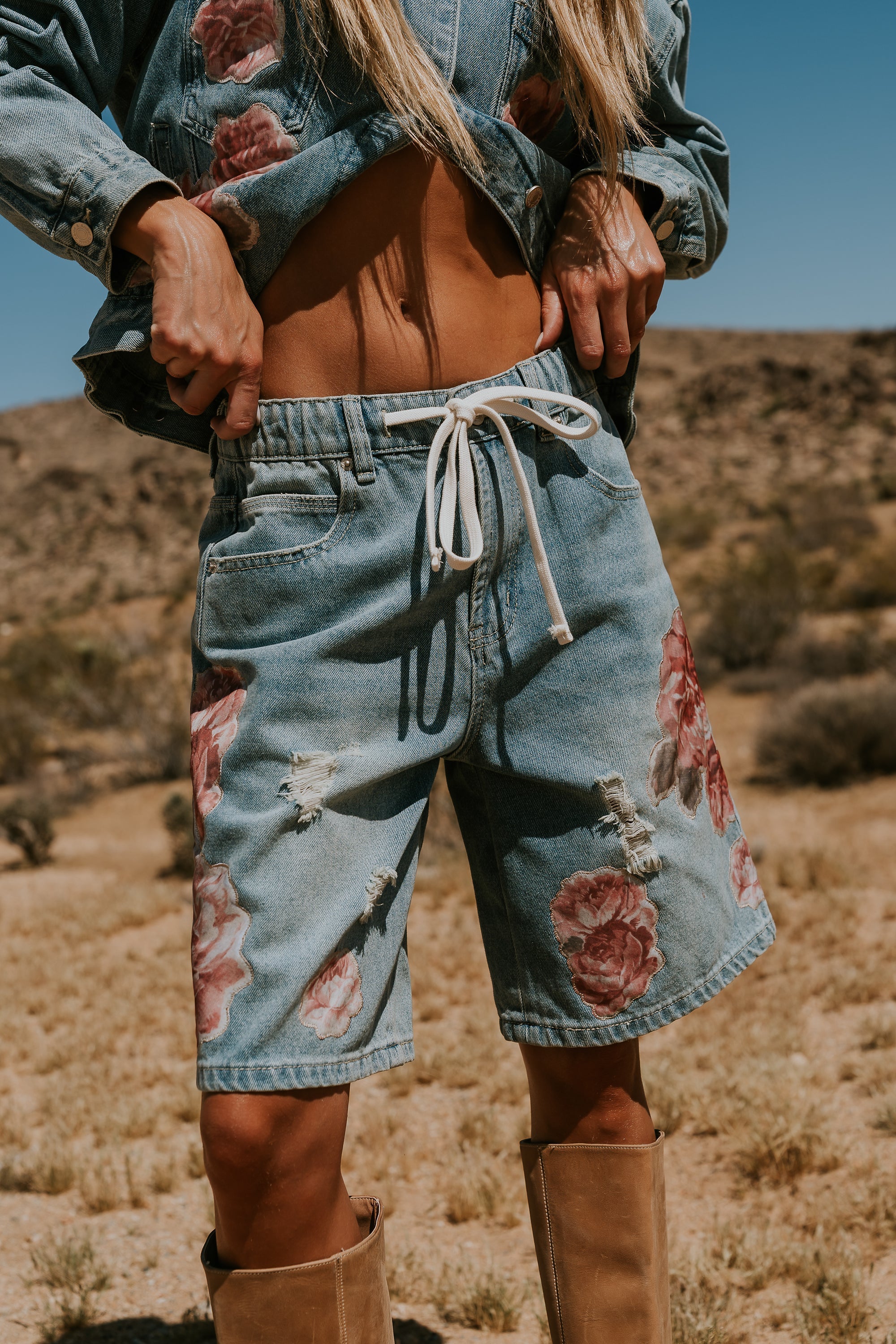 Valarie Floral Bermuda Shorts