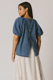 Iverson Denim Top FINAL SALE