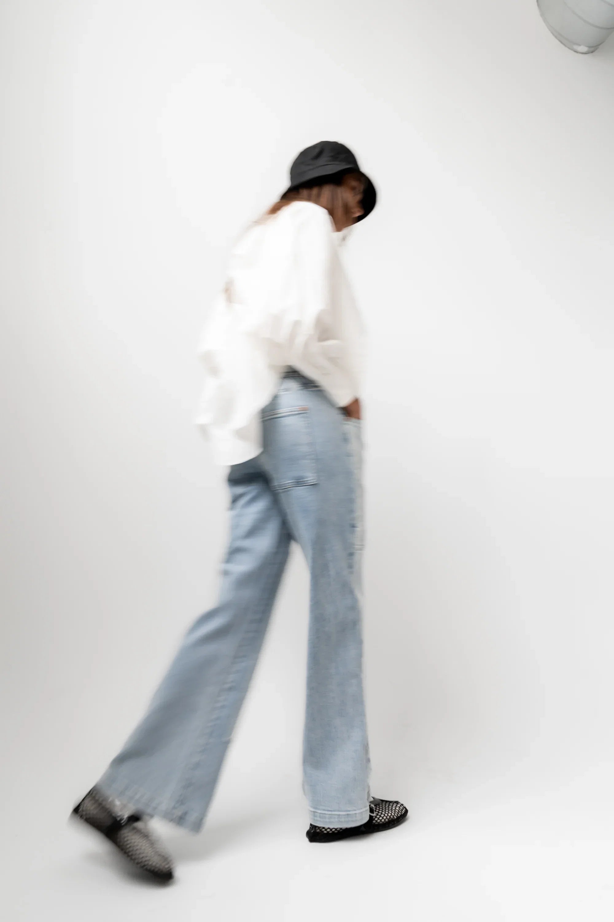 Alice Patchwork Wide Leg Jeans FINAL SALE