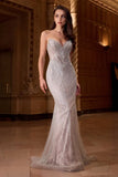 Gretchen Gown Sequin Fitted Dress