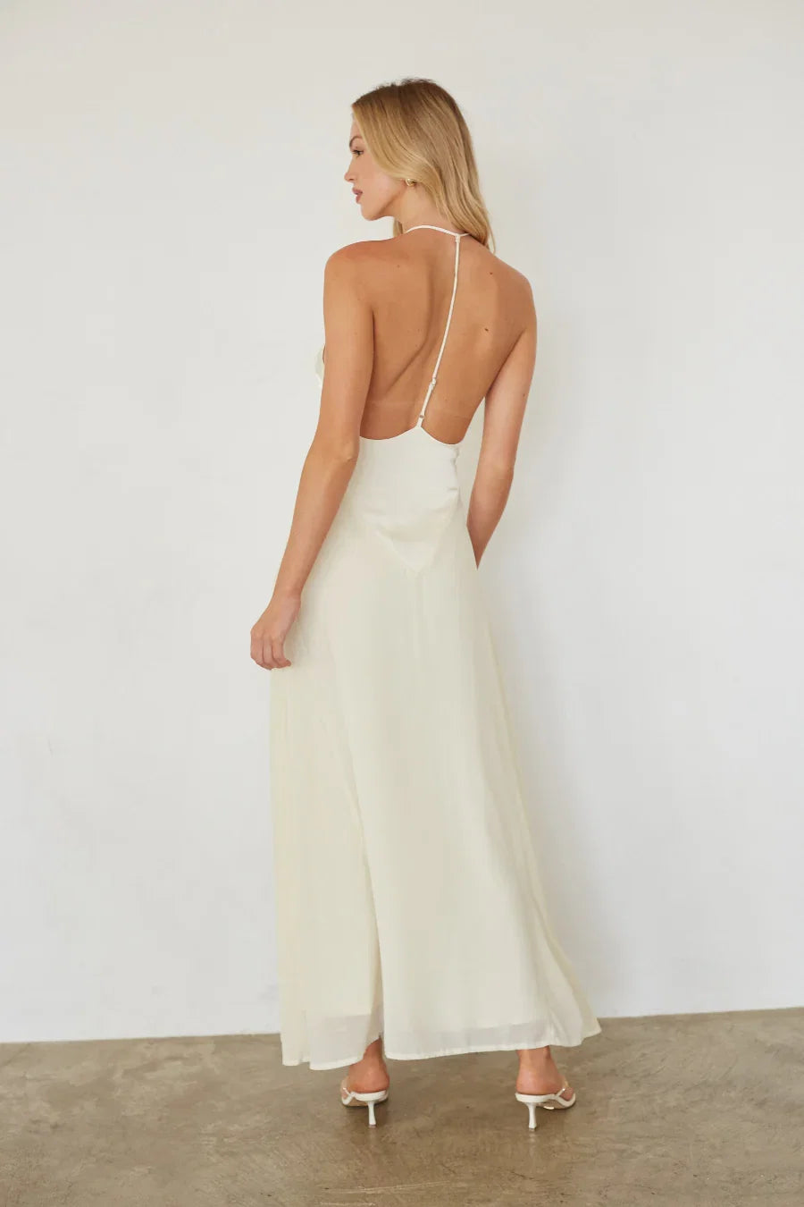 Renata Contrast Maxi Dress