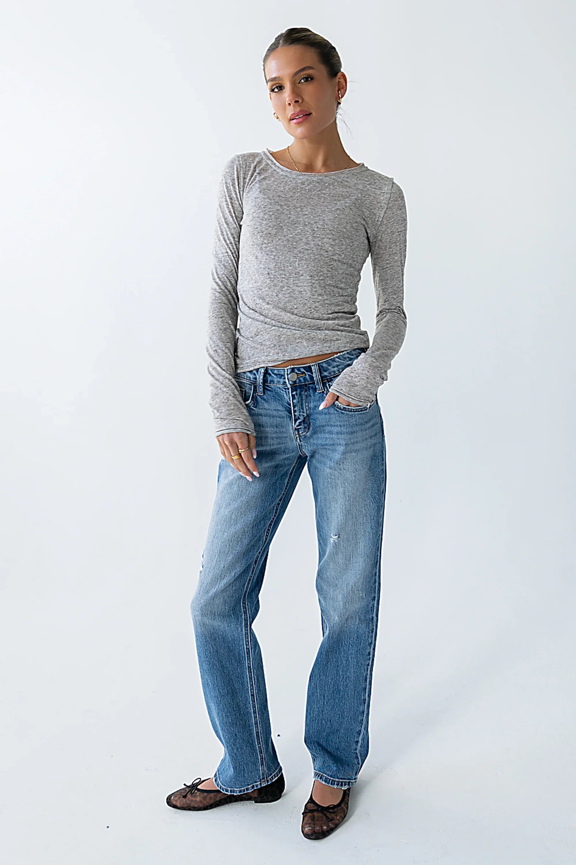 Victoria Straight Leg Jeans
