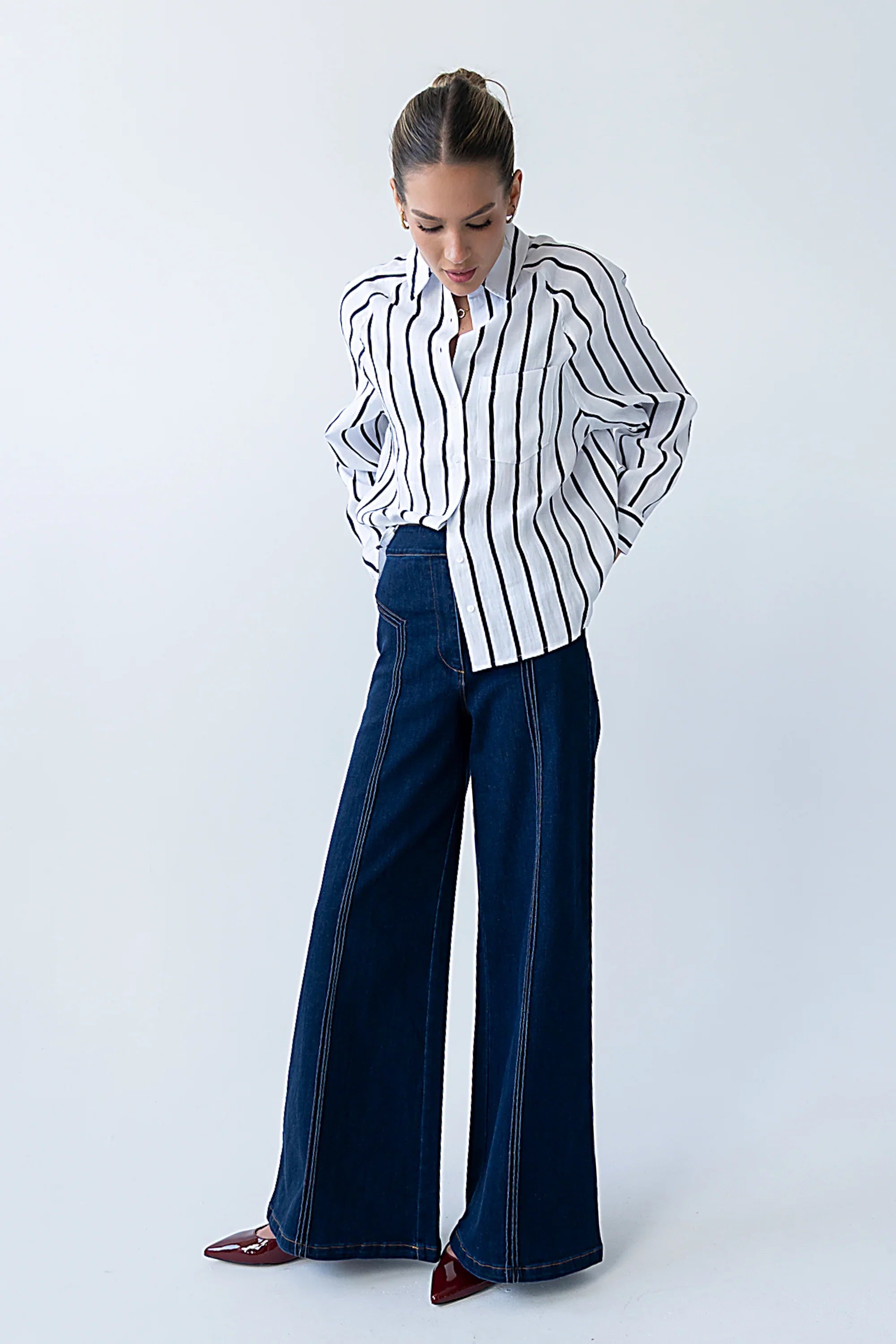 Kasey Wide Leg Jeans
