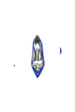 Cocktail Pointed Toe Crystal Heels