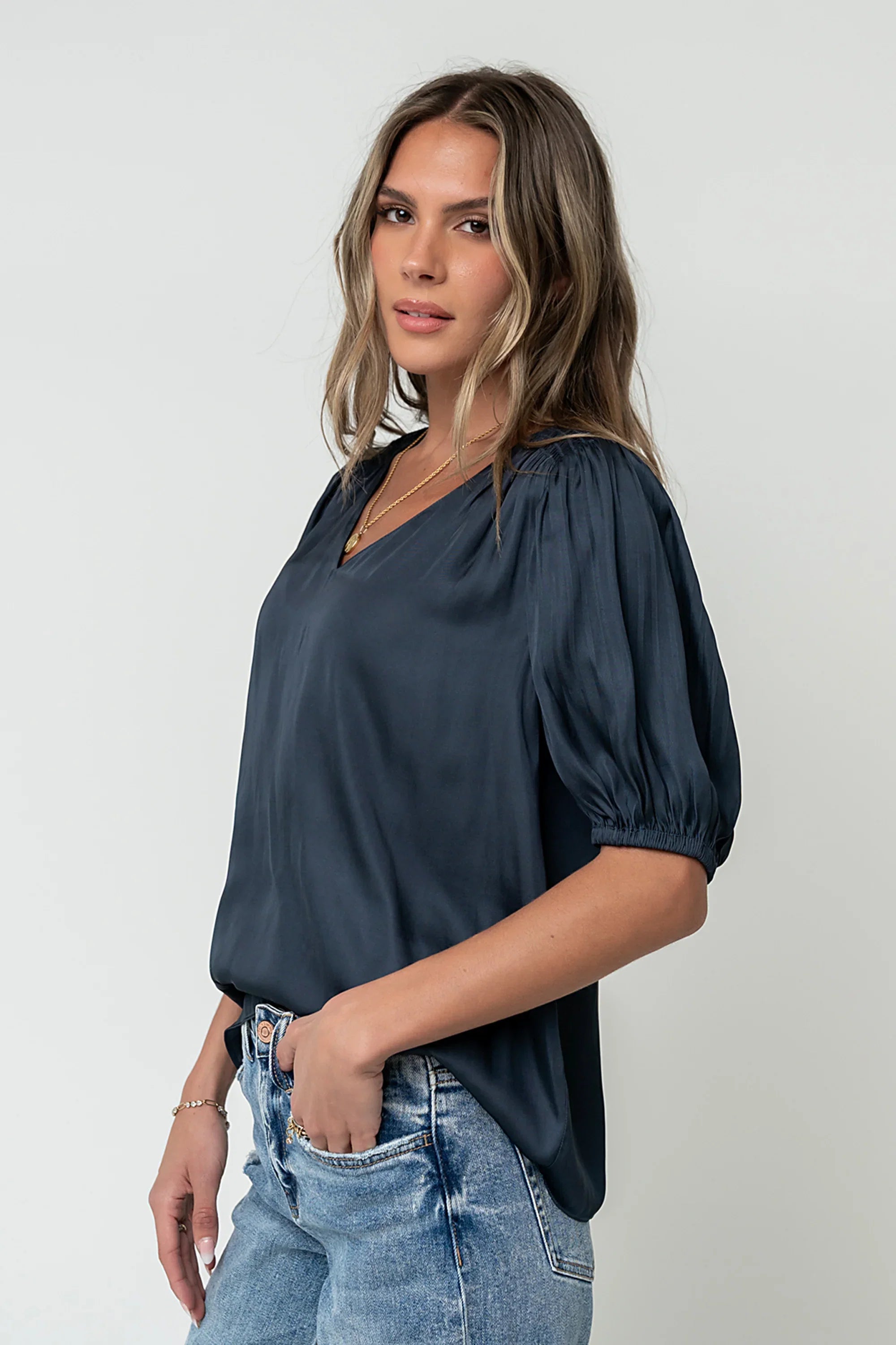 Regina Smocked Blouse