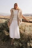Luella Denim Midi Skirt FINAL SALE