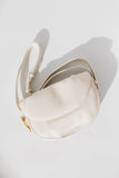 Rumble Vegan Leather Bag in Ivory FINAL SALE
