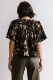 Rose Pleated Blouse