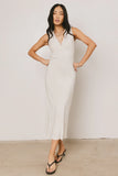 Angela Maxi Dress in Cream FINAL SALE