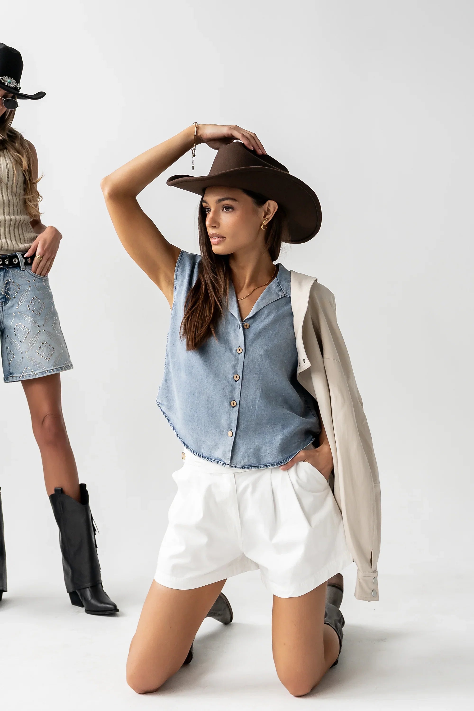 Selena Pleated Shorts
