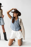 Selena Pleated Shorts