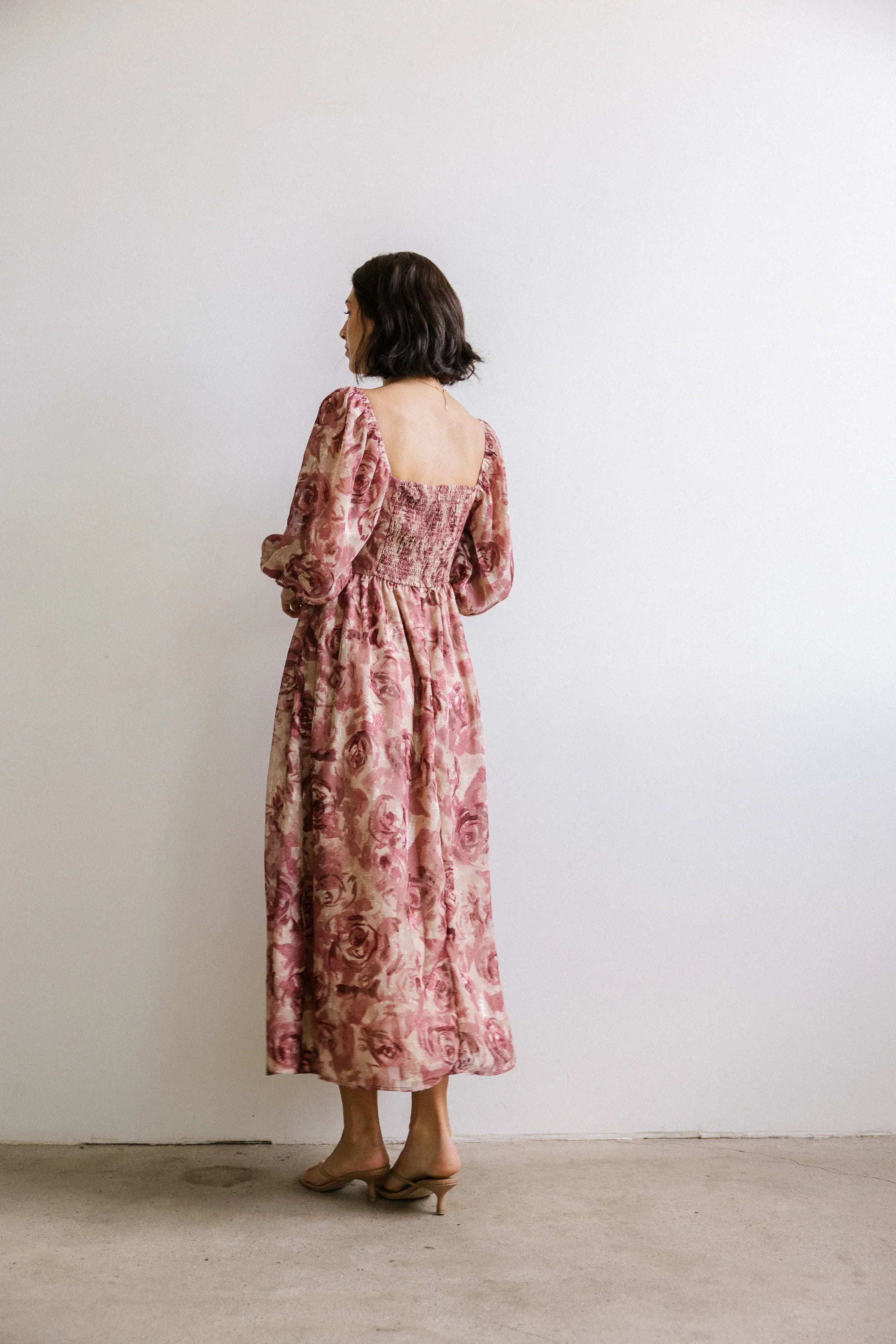 Kimmie Floral Midi Dress FINAL SALE
