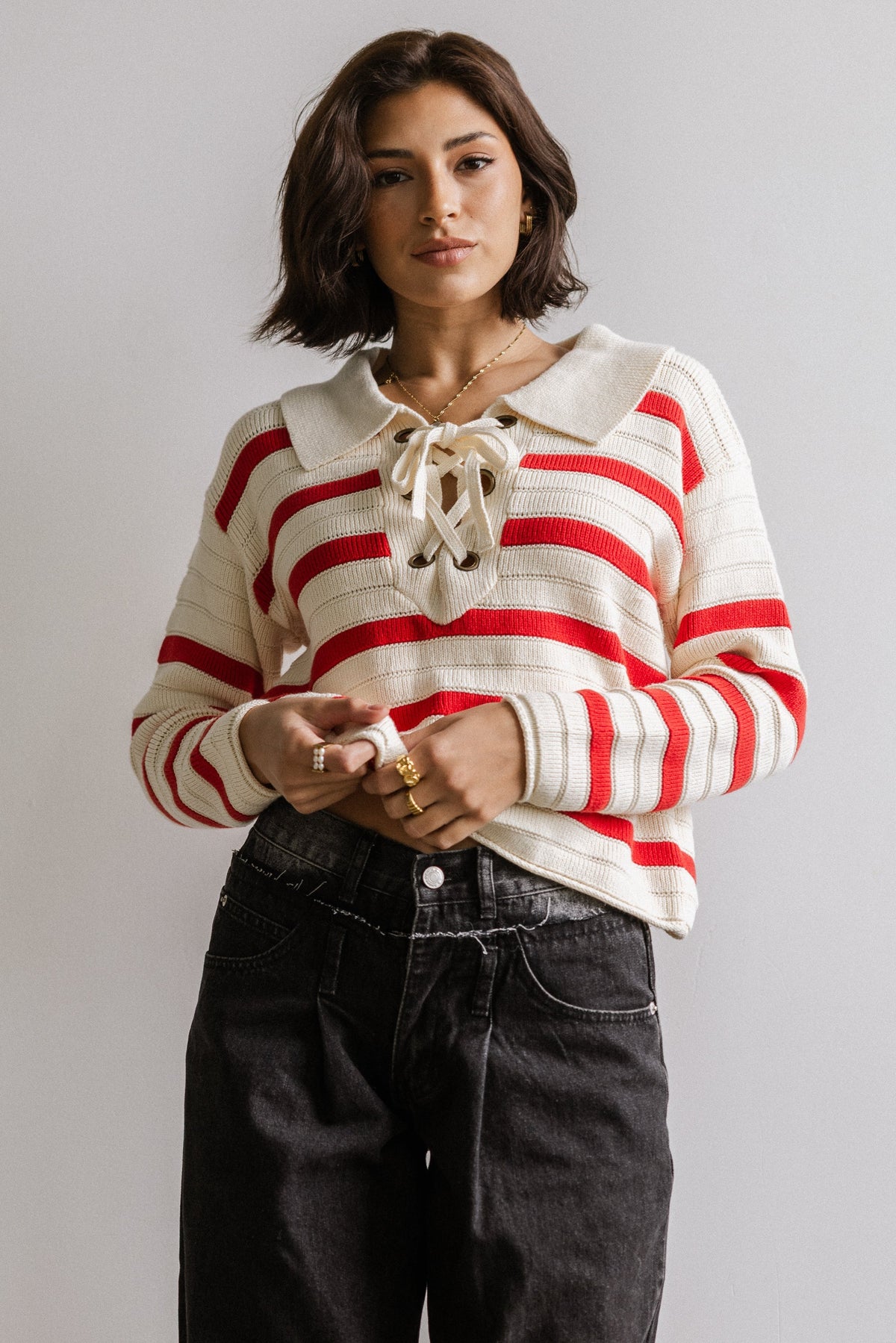 Mona Striped Sweater