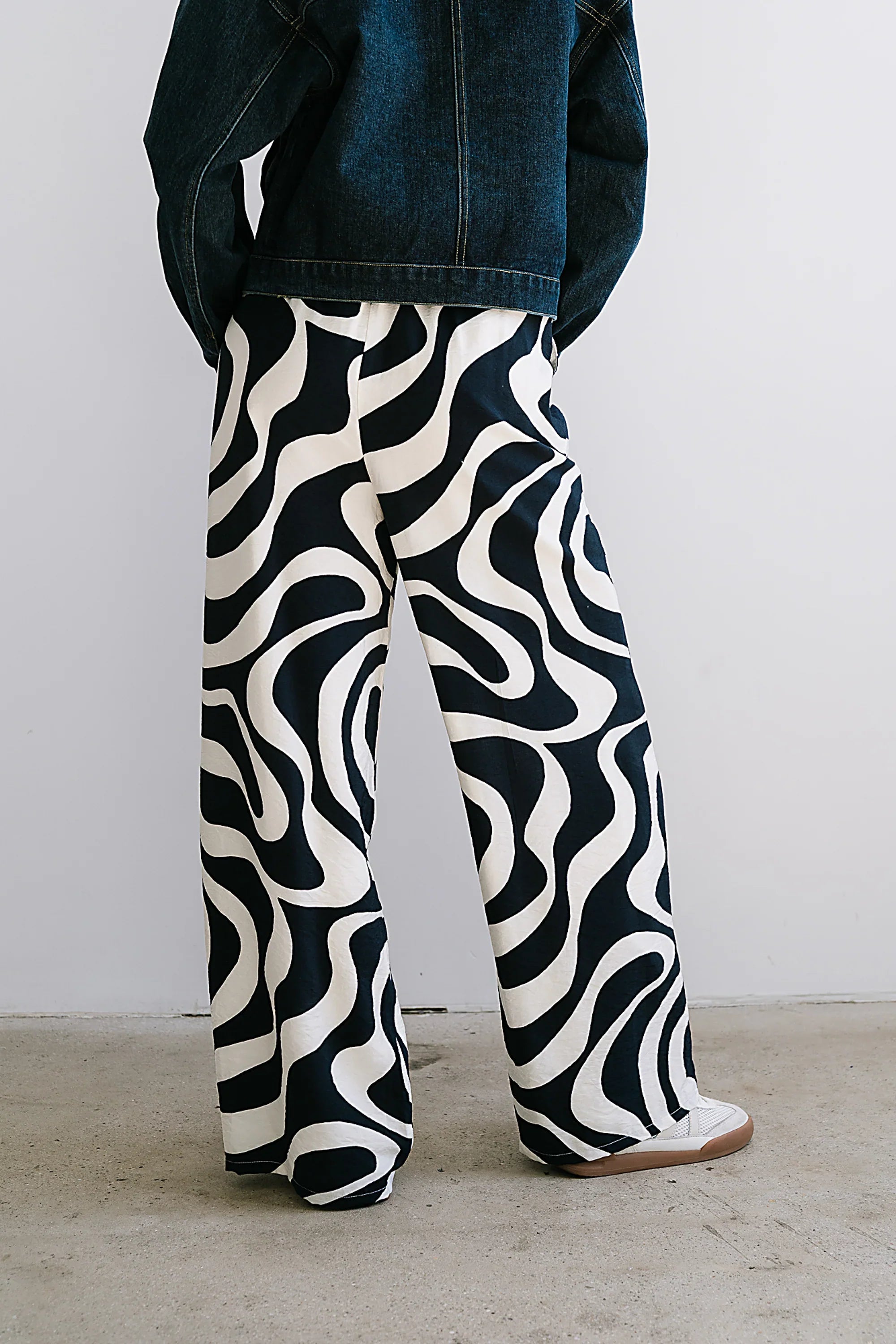 Remy Abstract Wide Leg Pants