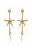 Starfish Seeker Drop Earrings