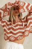 Indie Crochet Sweater FINAL SALE