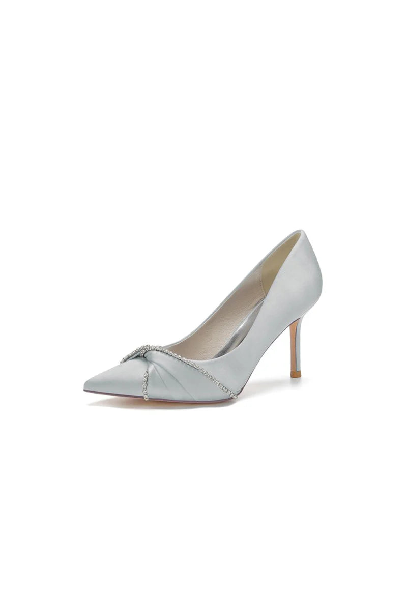 Party Pointed Toe Crystal High Heels