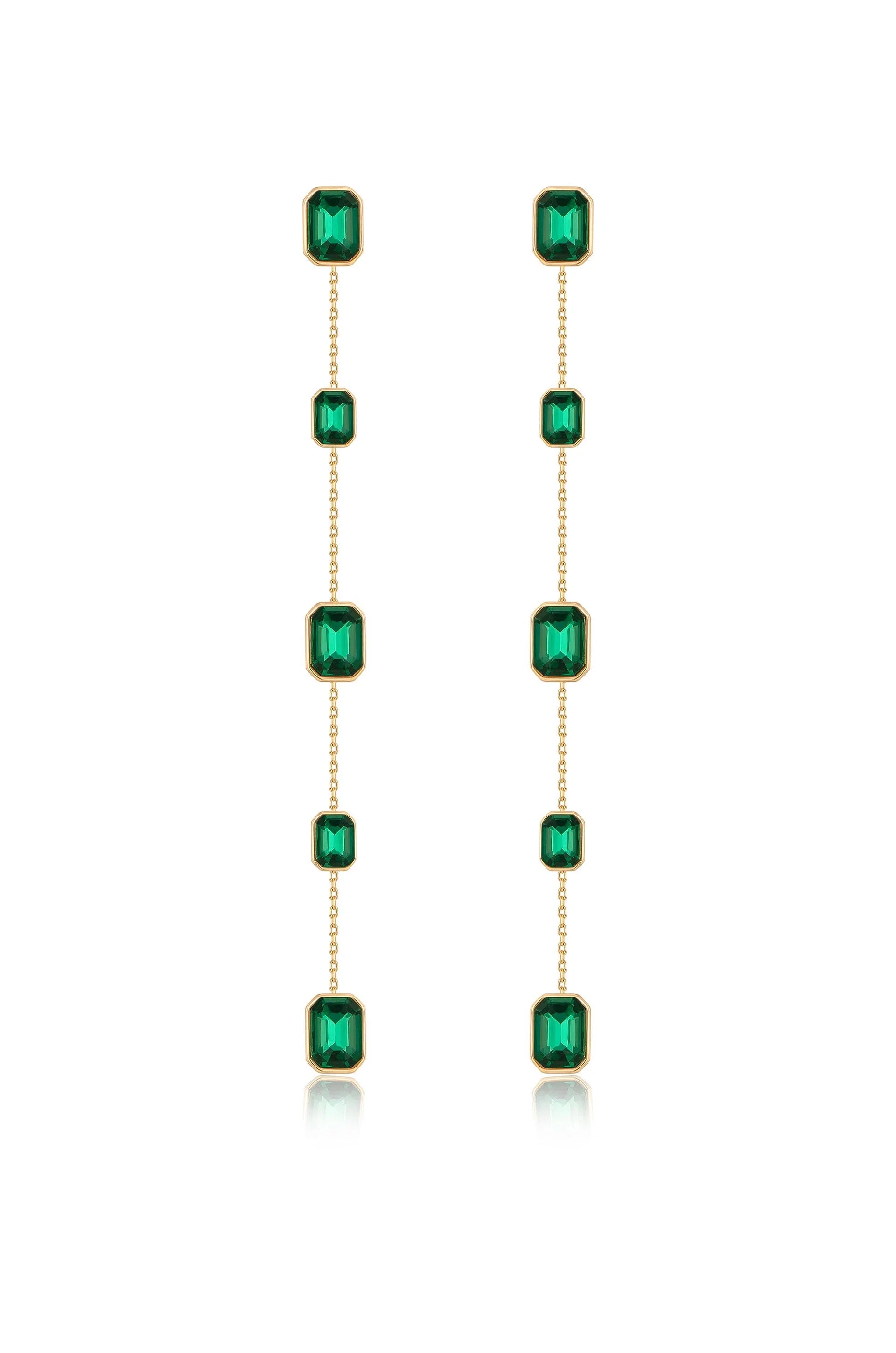 Iconic Crystal Dangle Earrings