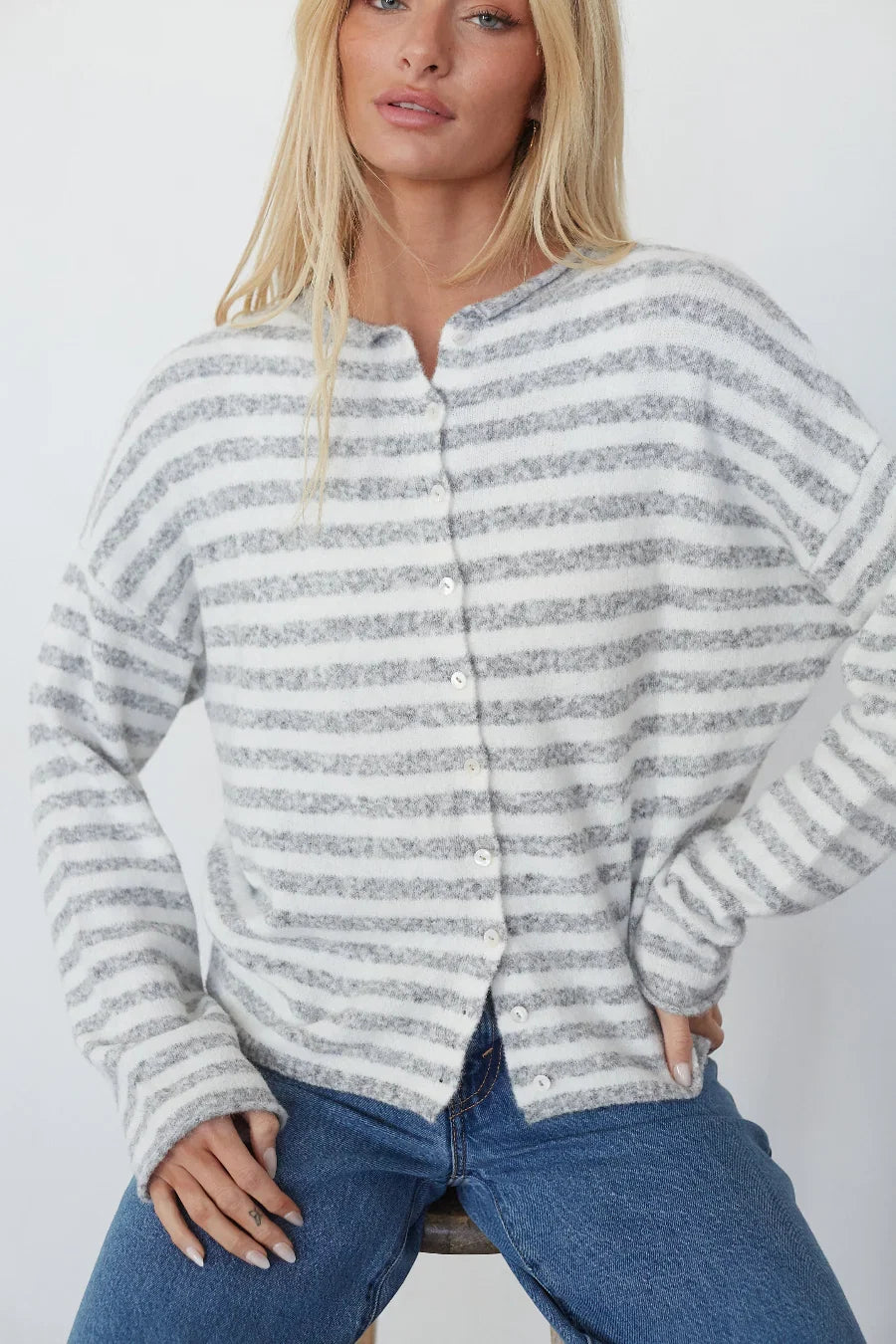 Frances Button Up Cardigan