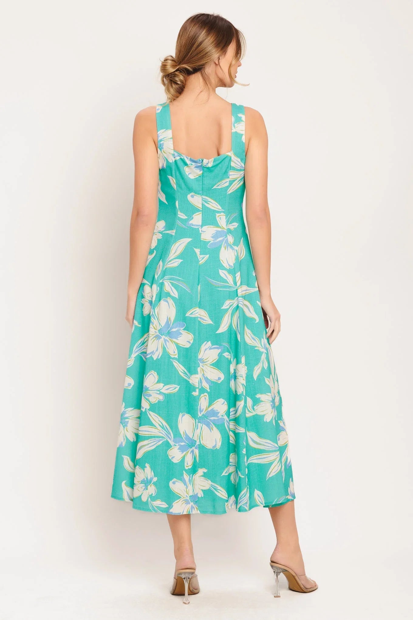 AQUA DAYDREAMS MIDI DRESS FINAL SALE