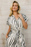 Winona Abstract Midi Dress FINAL SALE