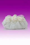 Silk Chain Clutches With Flower