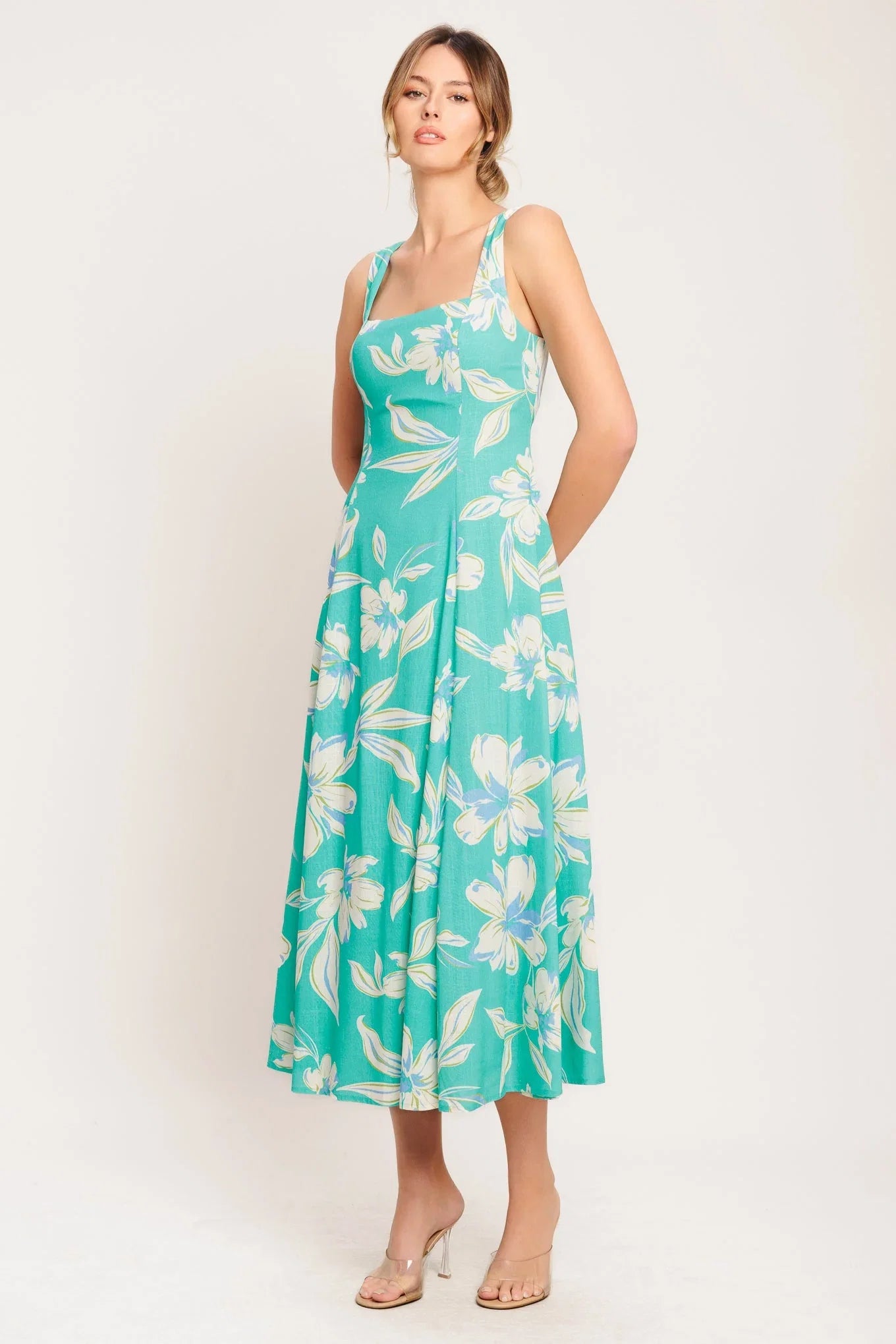AQUA DAYDREAMS MIDI DRESS FINAL SALE