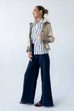 Ronie Striped Button Up