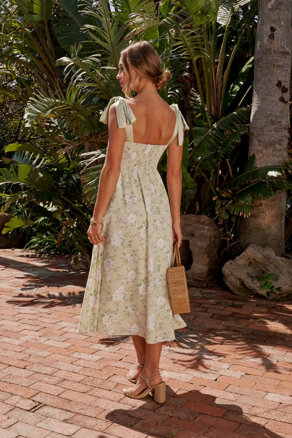 Kaira Floral Midi Dress FINAL SALE