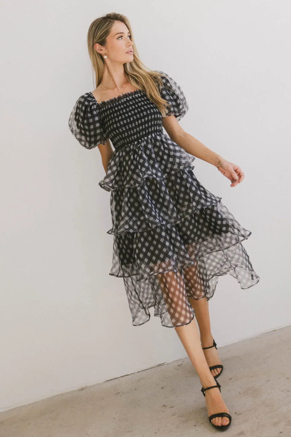 Bowie Tiered Midi Dress FINAL SALE