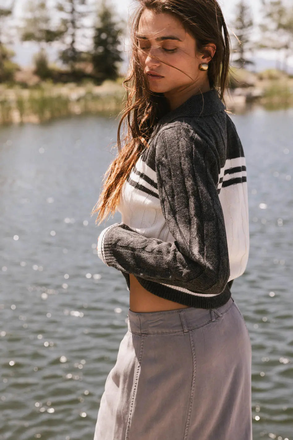 Rita Zip Up Sweater FINAL SALE