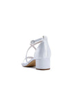 Open Toe Hollow Out Chunky Heels