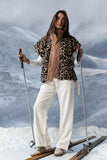 Pennie Leopard Sherpa Vest FINAL SALE