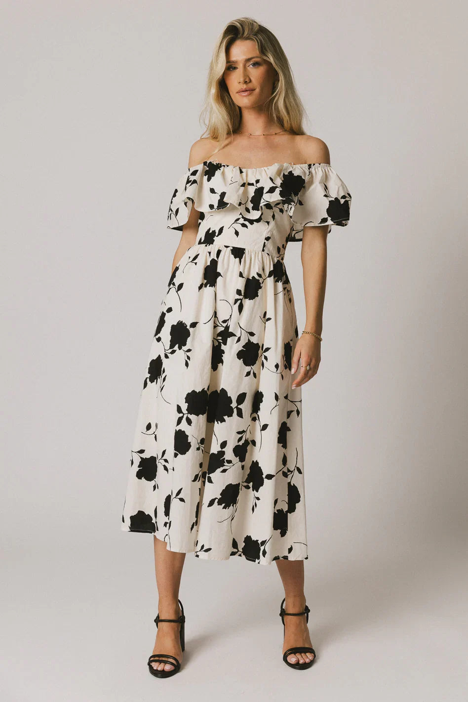 Chaney Floral Midi Dress FINAL SALE