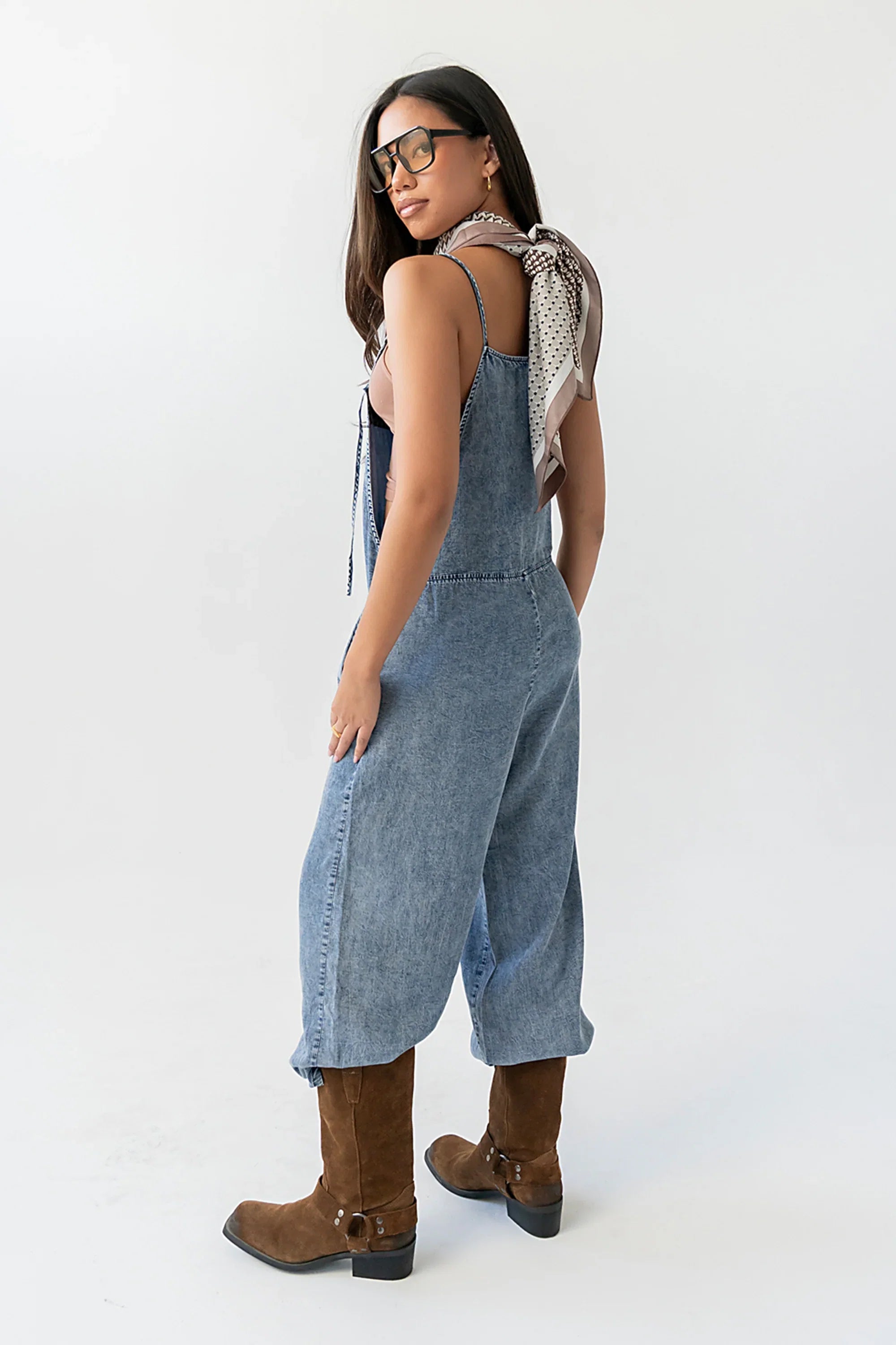 Xiomara Denim Jumpsuit