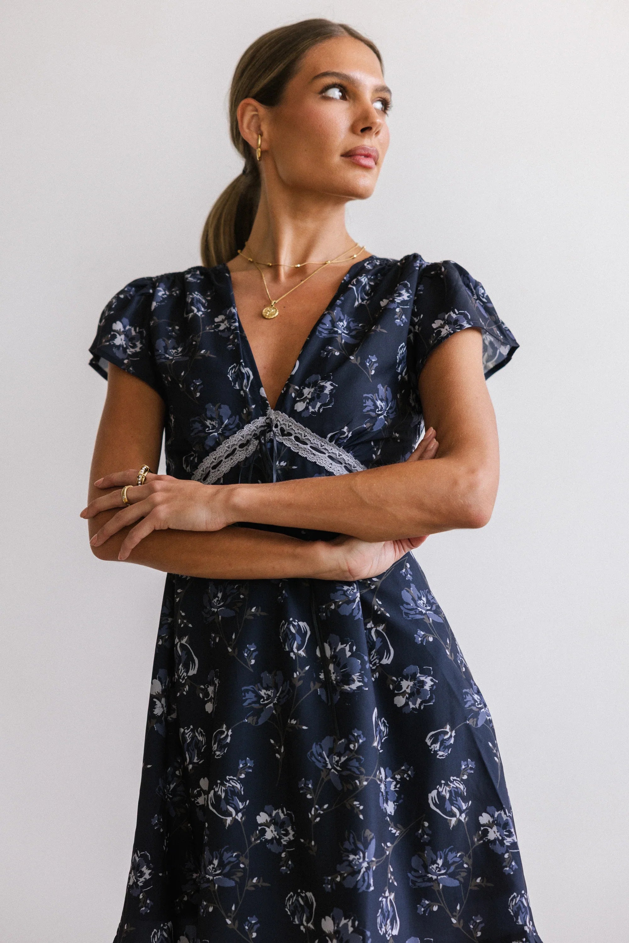 Valerie Floral Mini Dress FINAL SALE