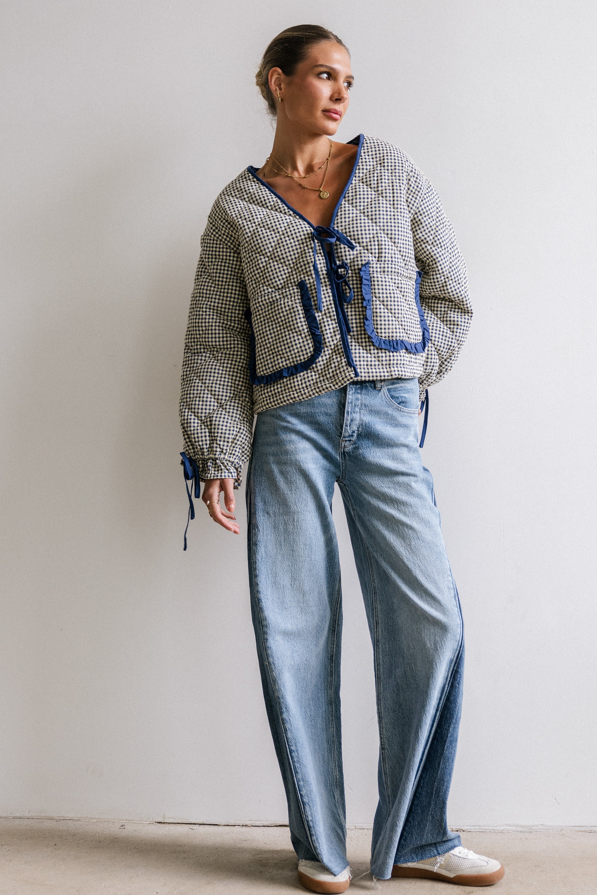 Andy Gingham Jacket FINAL SALE