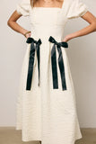 Nova Textured Midi Dress FINAL SALE