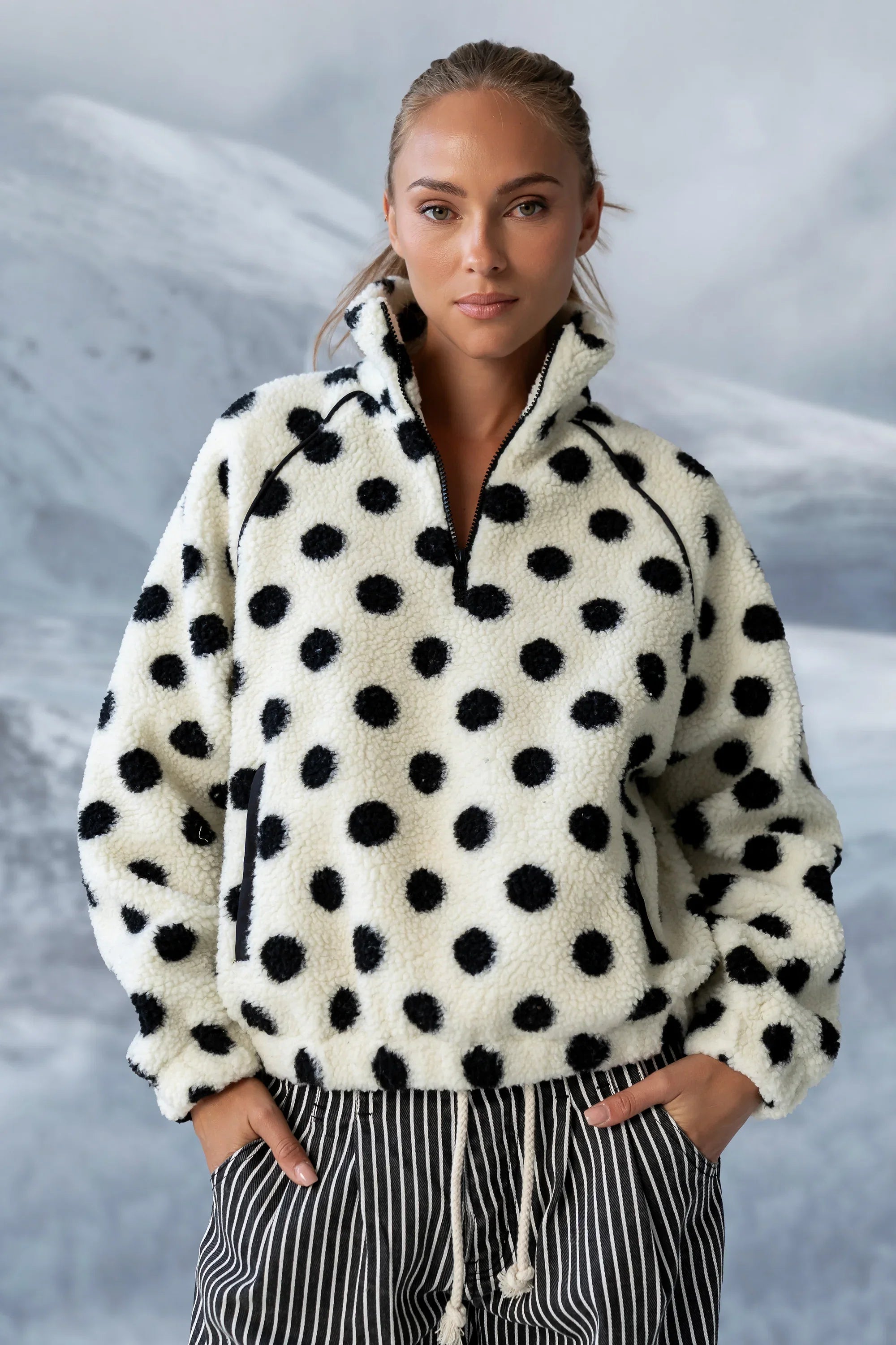 Brooke Sherpa Half Zip