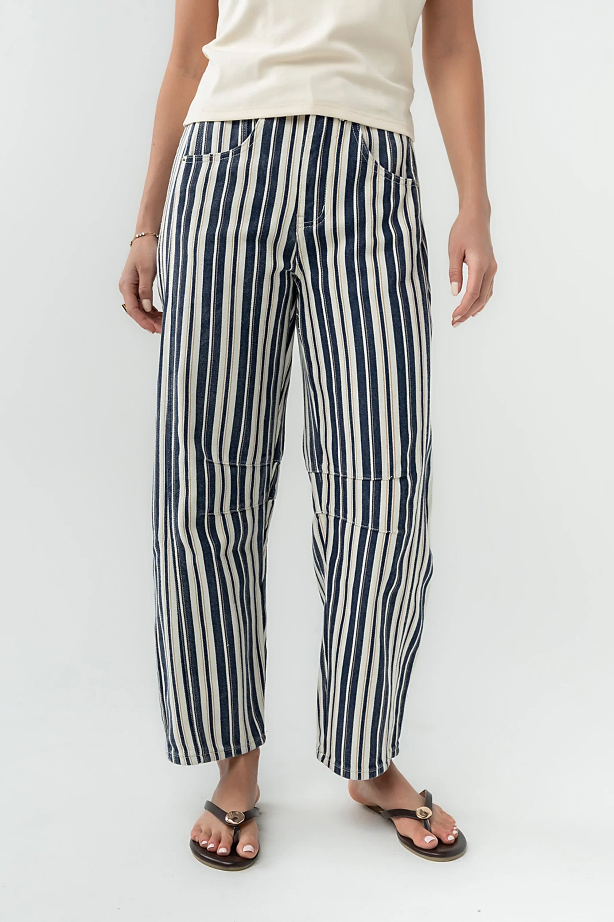 Lisette Barrel Jeans in Multi