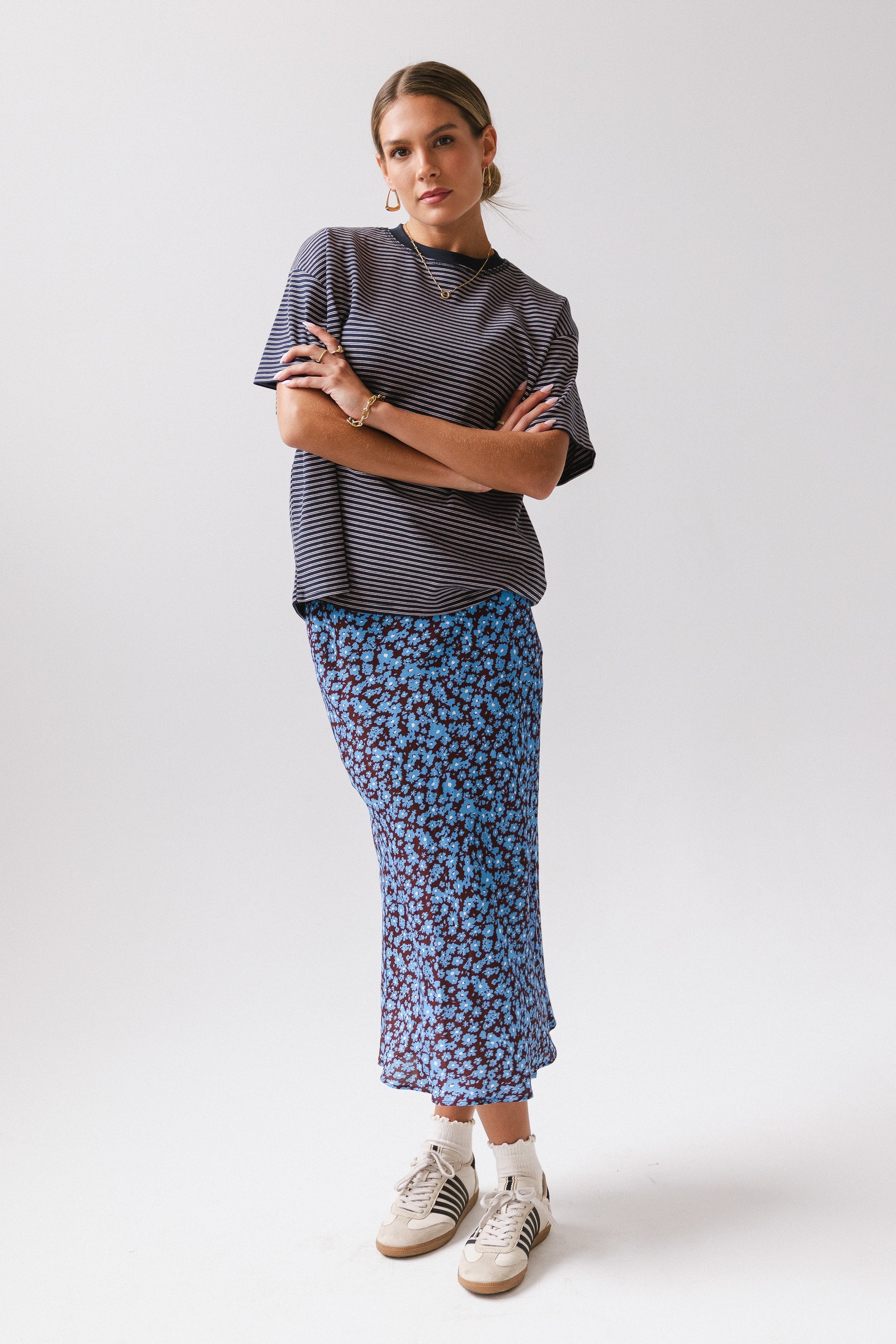 Valerie Floral Maxi Skirt FINAL SALE