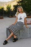 Rylan Crochet Skirt in White FINAL SALE
