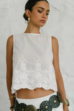 Miley Embroidered Tank Top