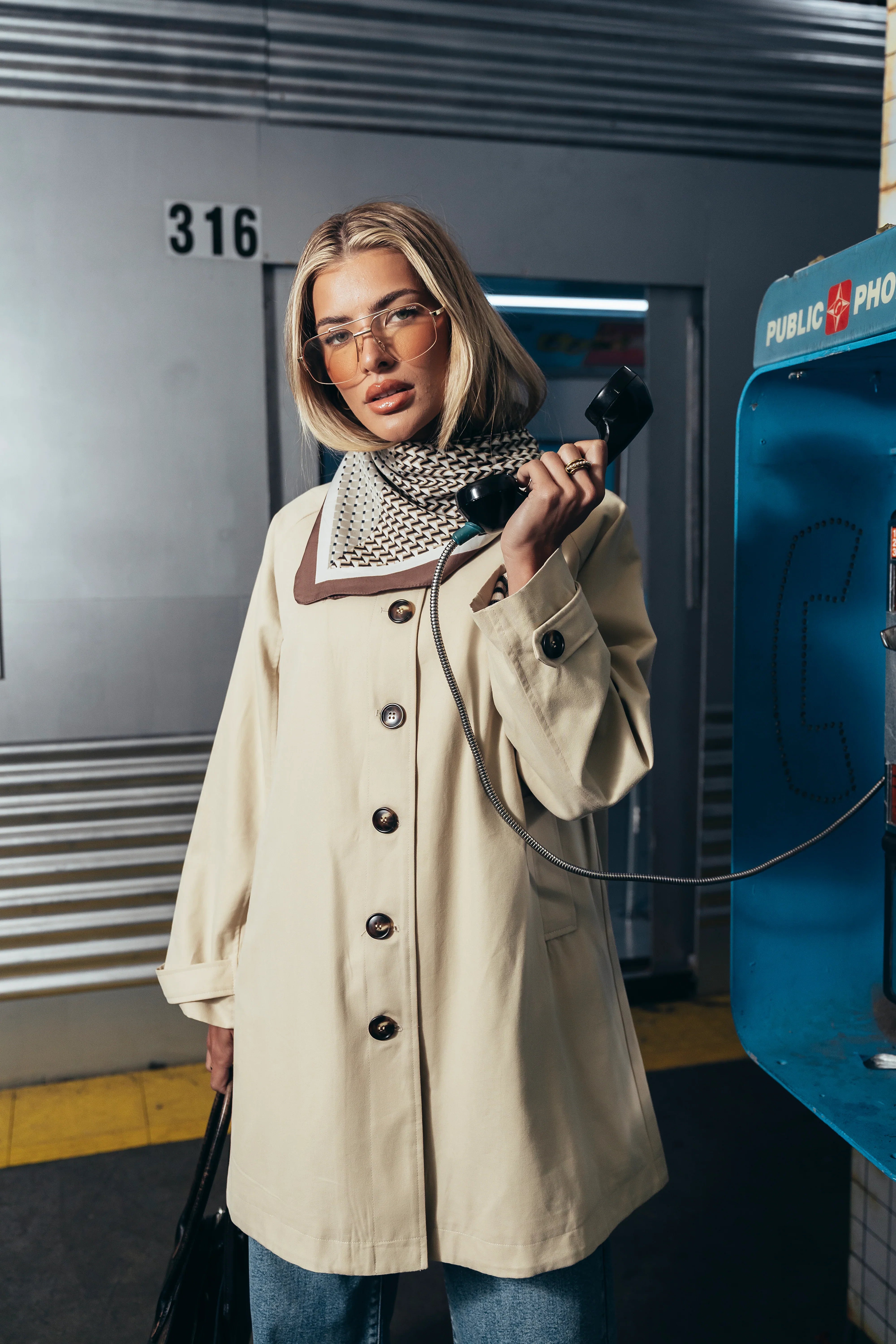 Natalie Trench Coat