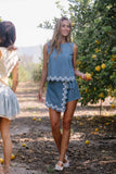 Brinklee Embroidered Top